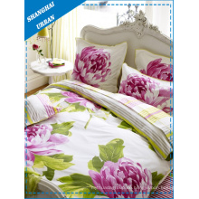 3PCS Floral Baumwolle Bettbezug Set